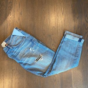 Current/Elliott Hatch Maternity Boyfriend Jeans